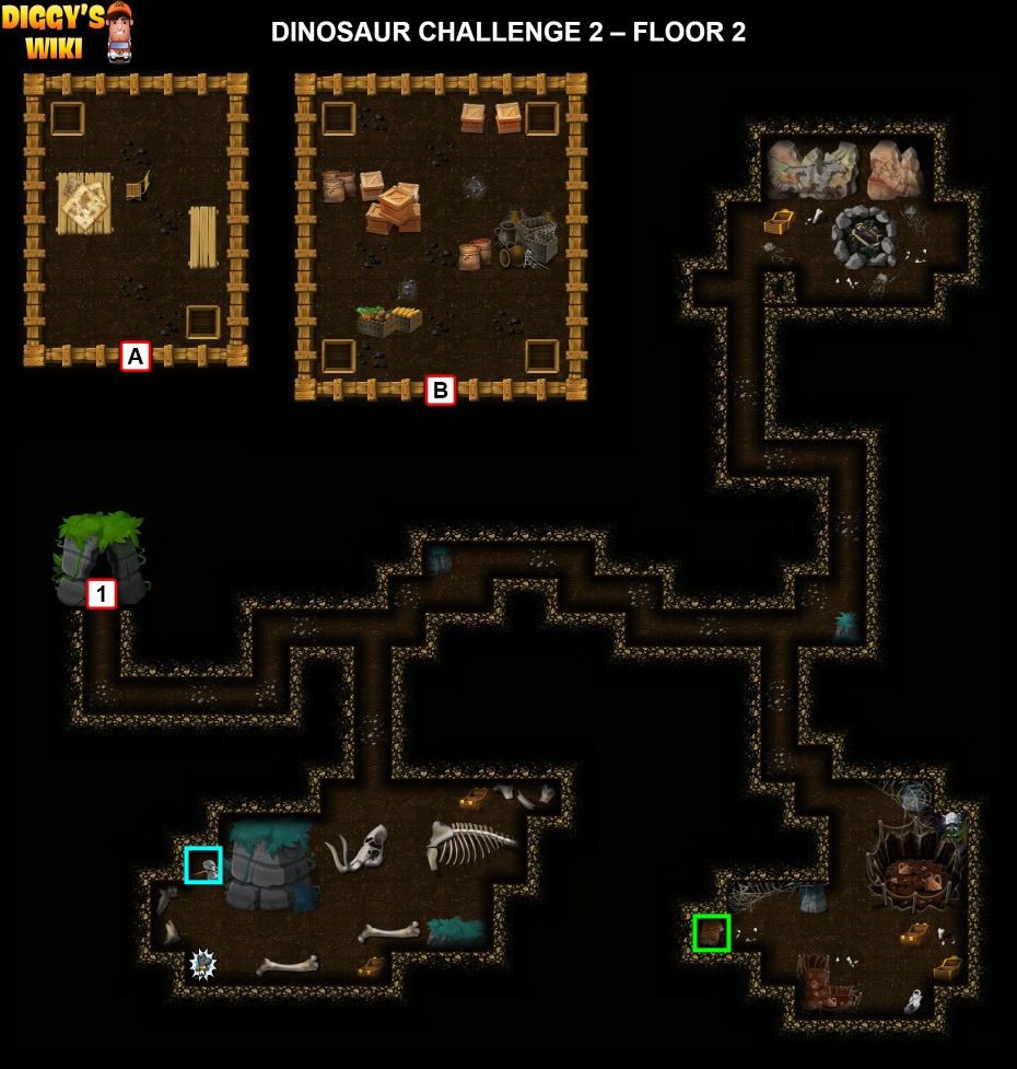 Dinosaur Challenge 2 Map 1