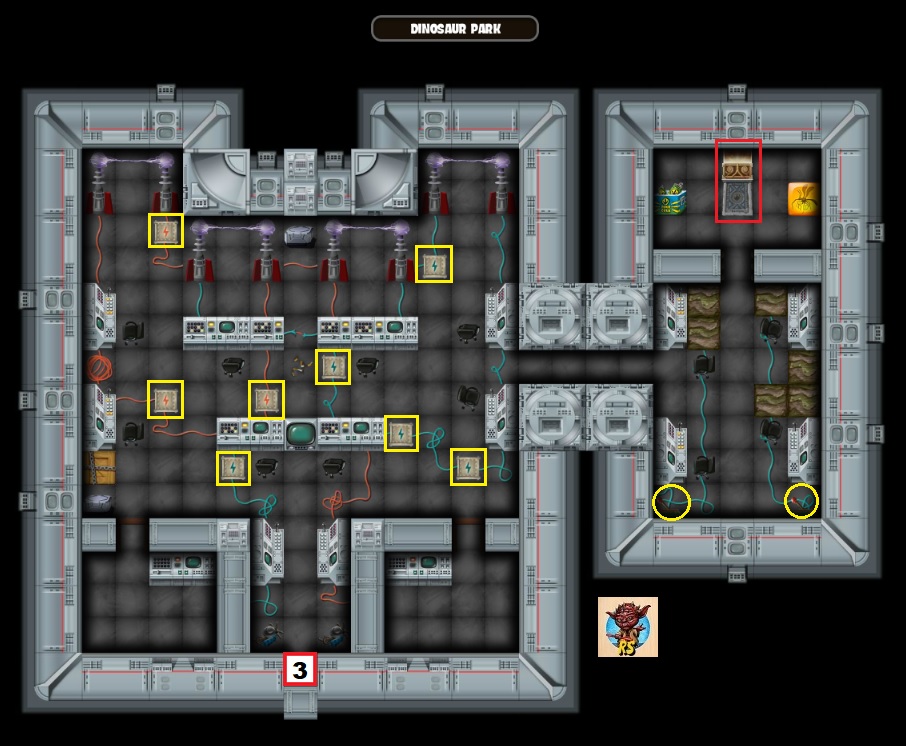 Dinosaur Park Map 3