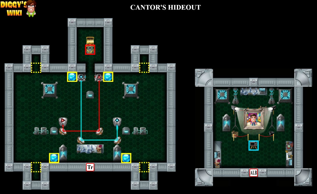 Cantor's Hideout Map 2