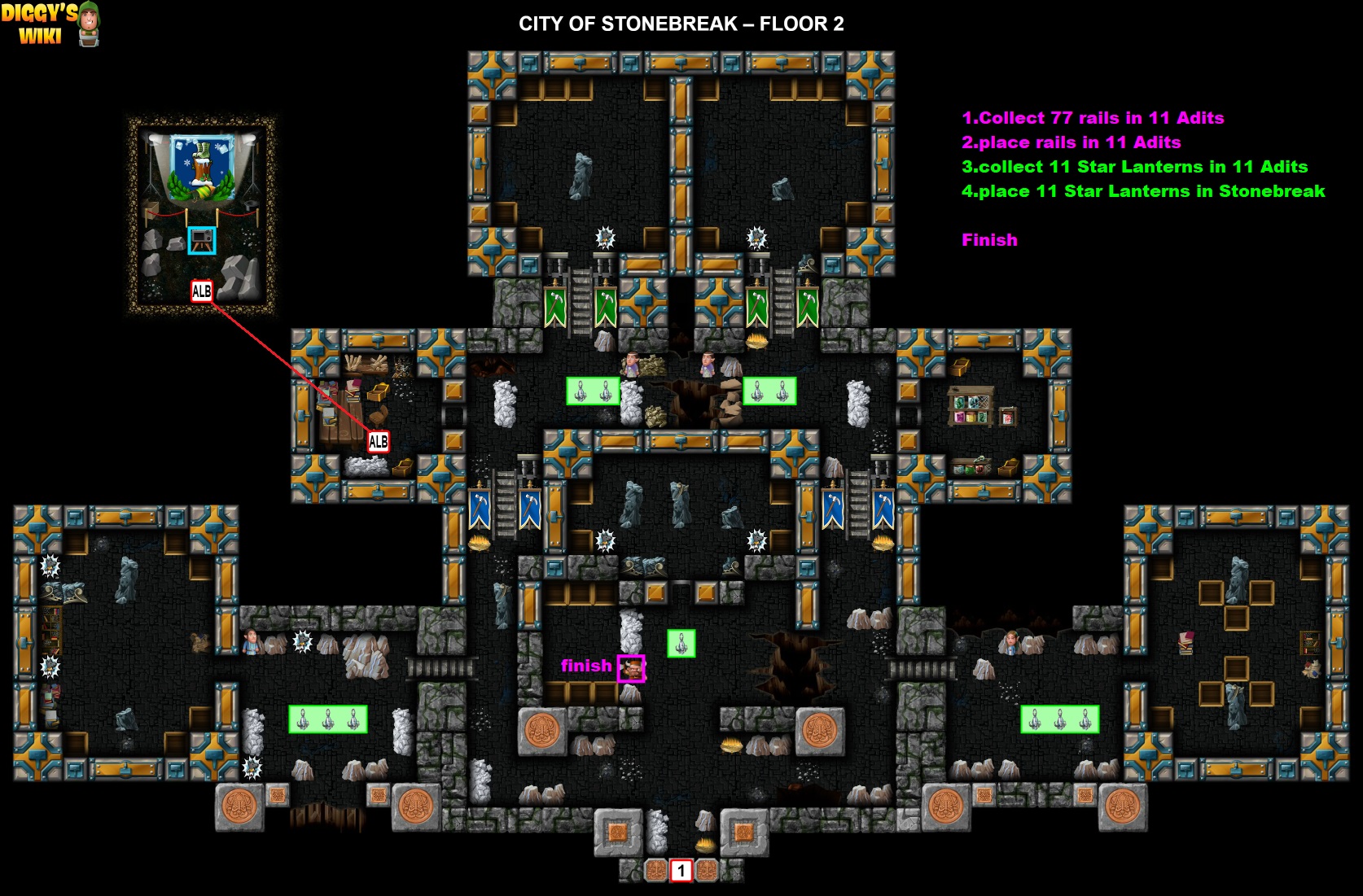 City Of Stonebreak Map 1