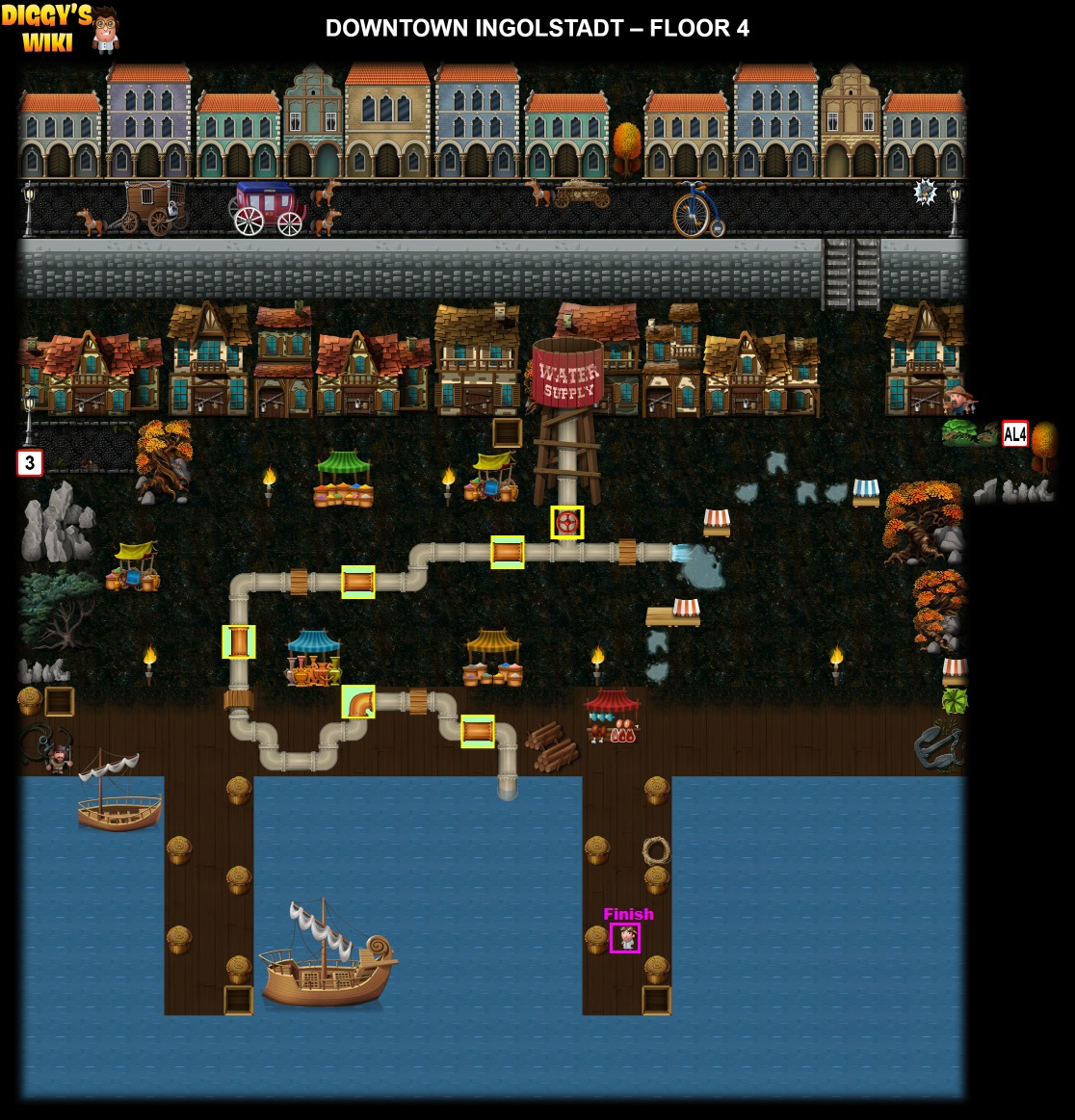 Downtown Ingolstadt Map 3