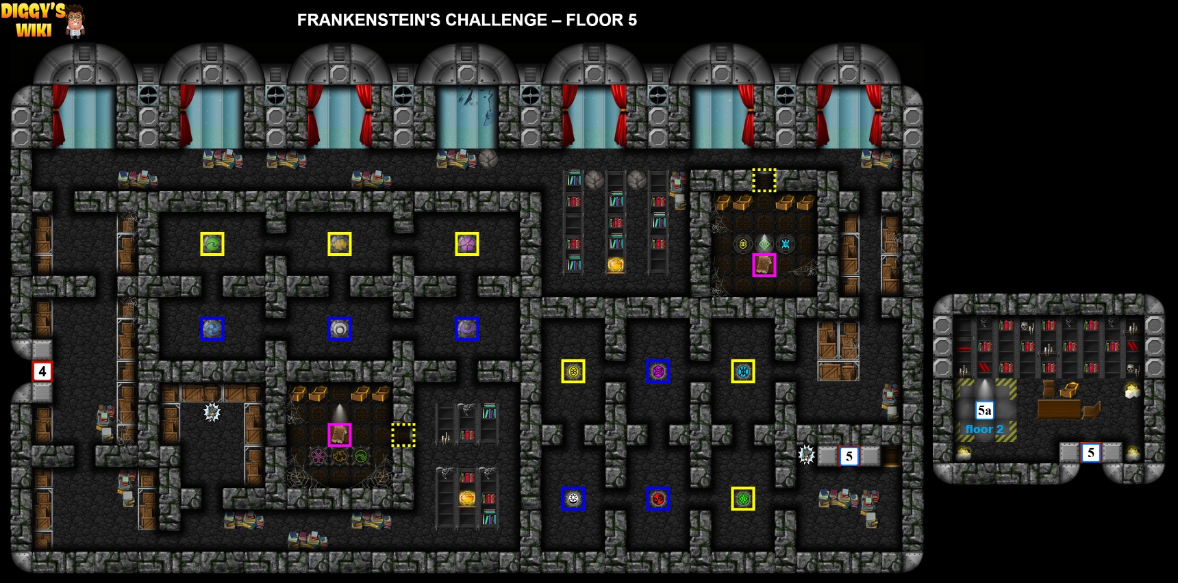 Frankenstein's Challenge Map 4