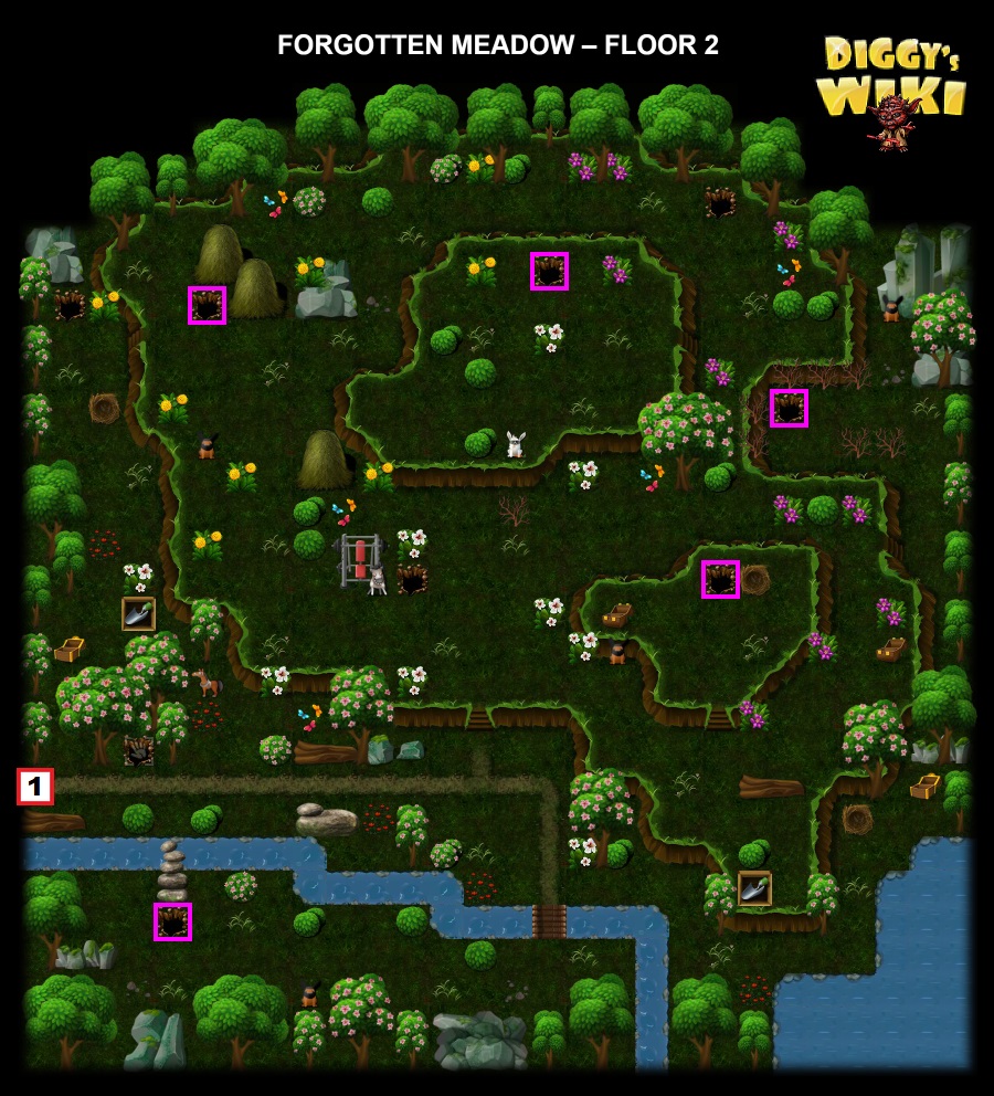 Forgotten Meadow Map 1
