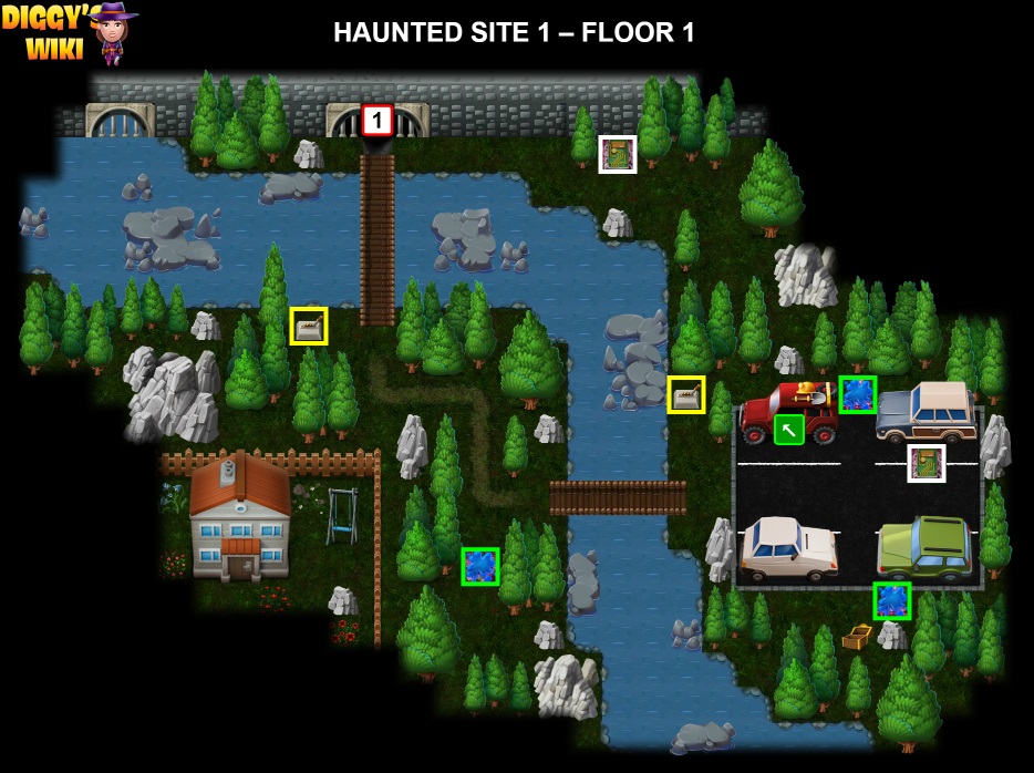 Haunted Site 1 Map 0