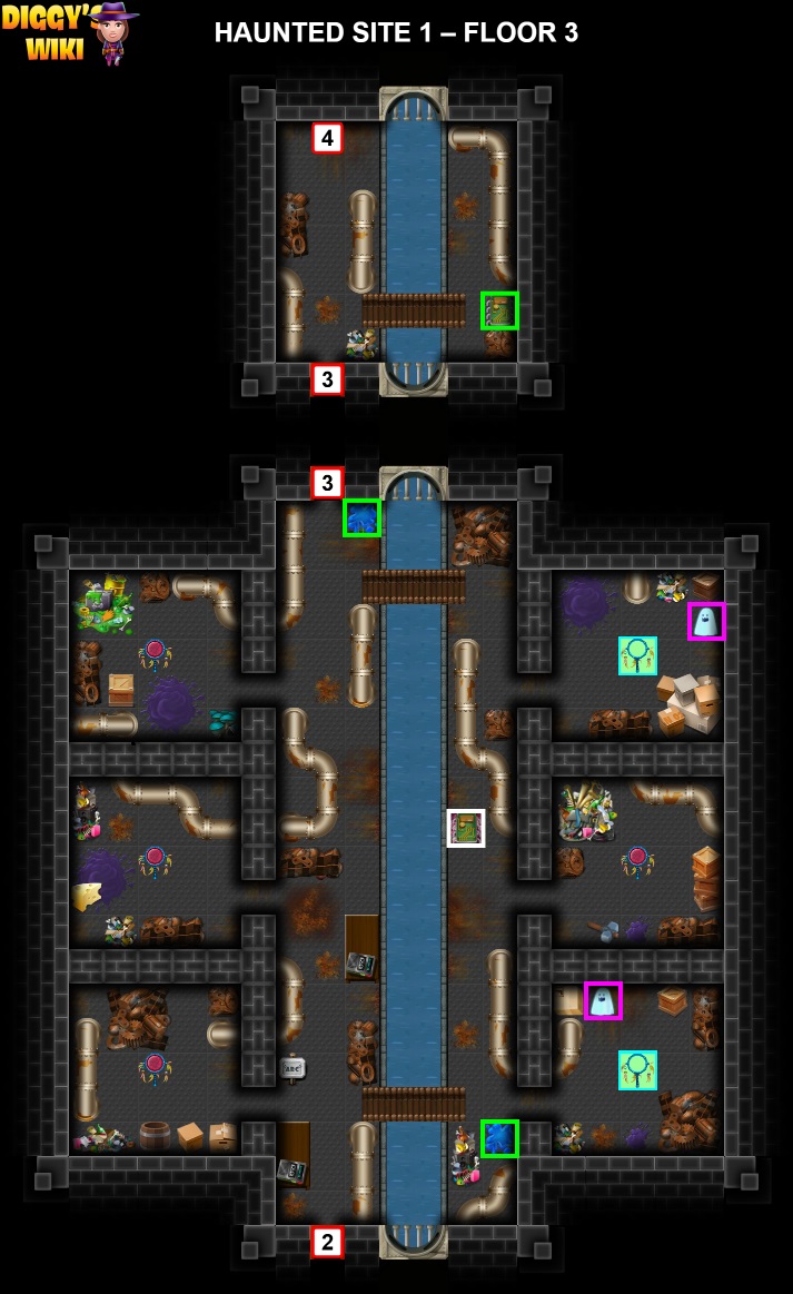 Haunted Site 1 Map 2
