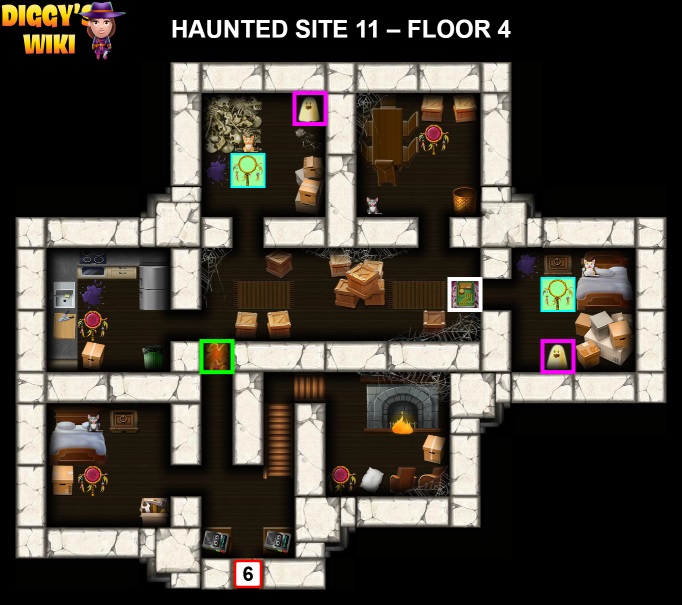 Haunted Site 11 Map 3