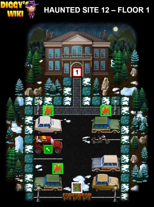 Haunted Site 12 Map 0