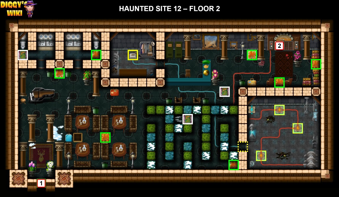 Haunted Site 12 Map 1