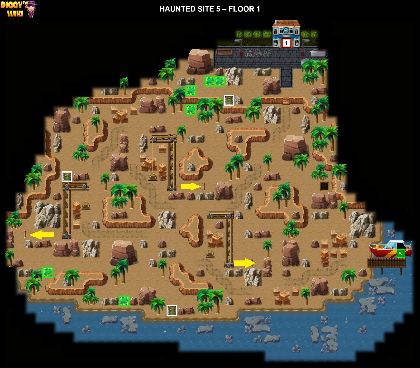 Haunted Site 5 Map 0