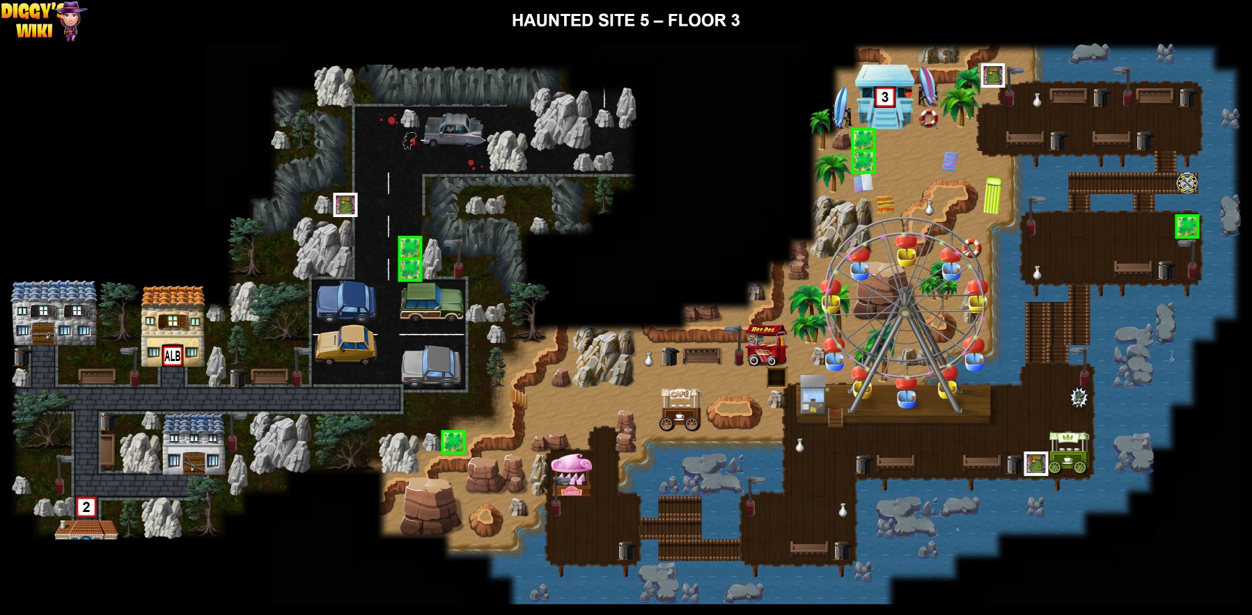 Haunted Site 5 Map 2