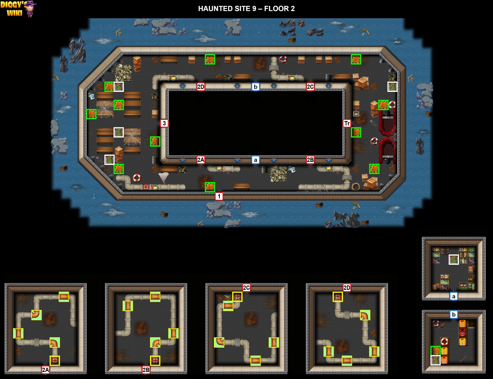 Haunted Site 9 Map 1