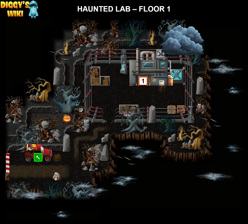 Haunted Lab Map 0