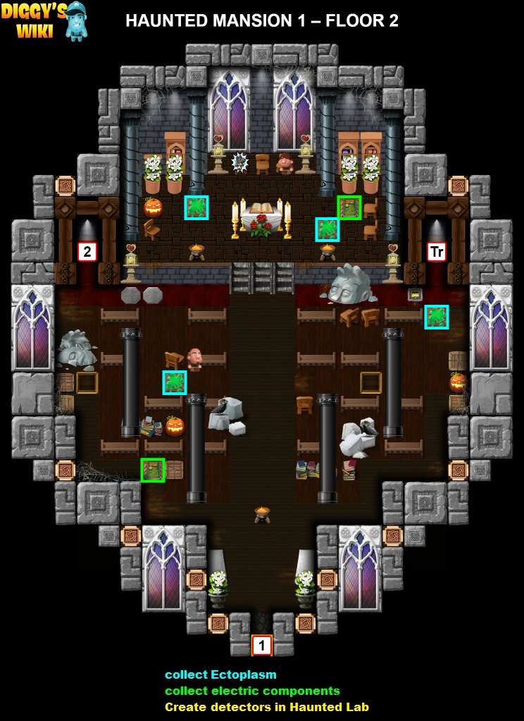 Haunted Mansion 1 Map 1