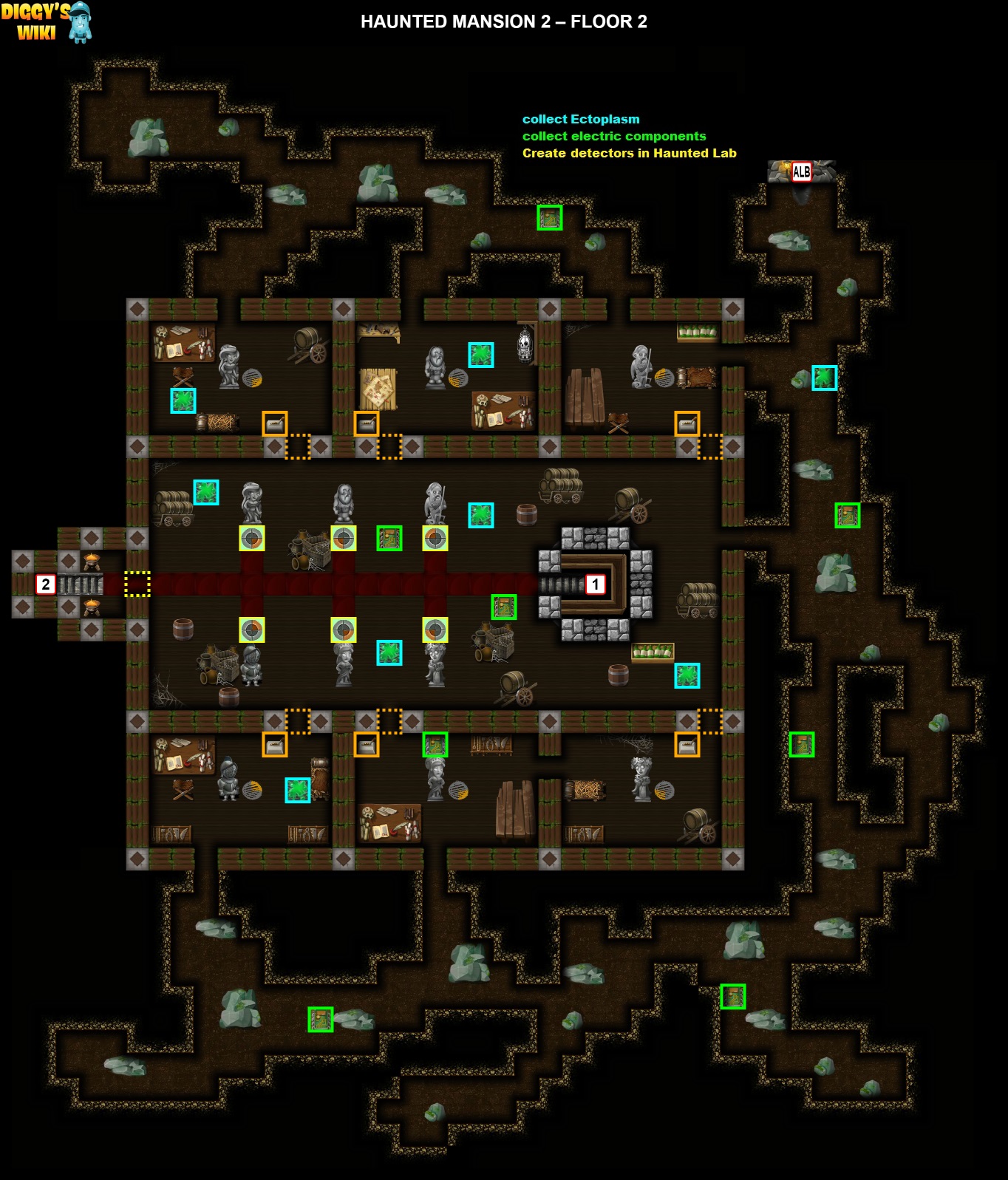 Haunted Mansion 2 Map 1