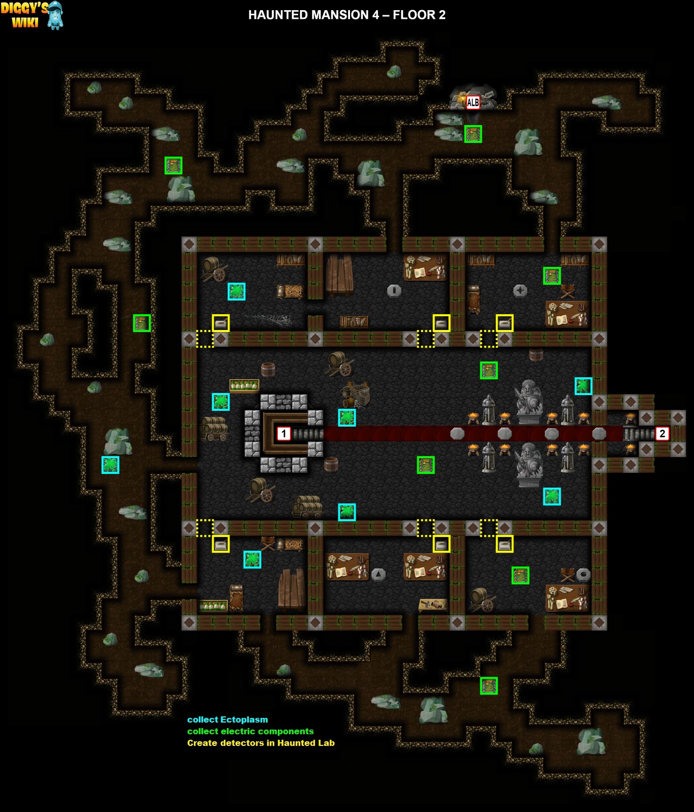 Haunted Mansion 4 Map 1