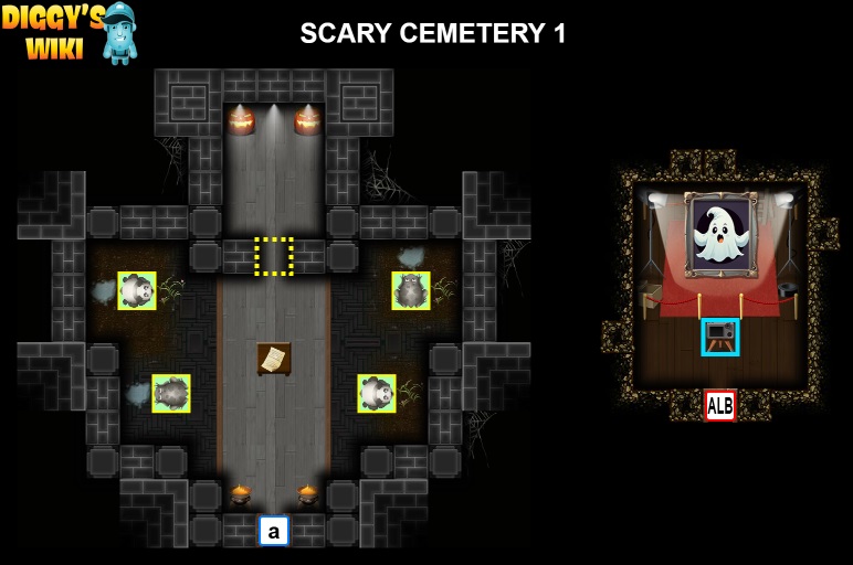 Scary Cemetery 1 Map 3