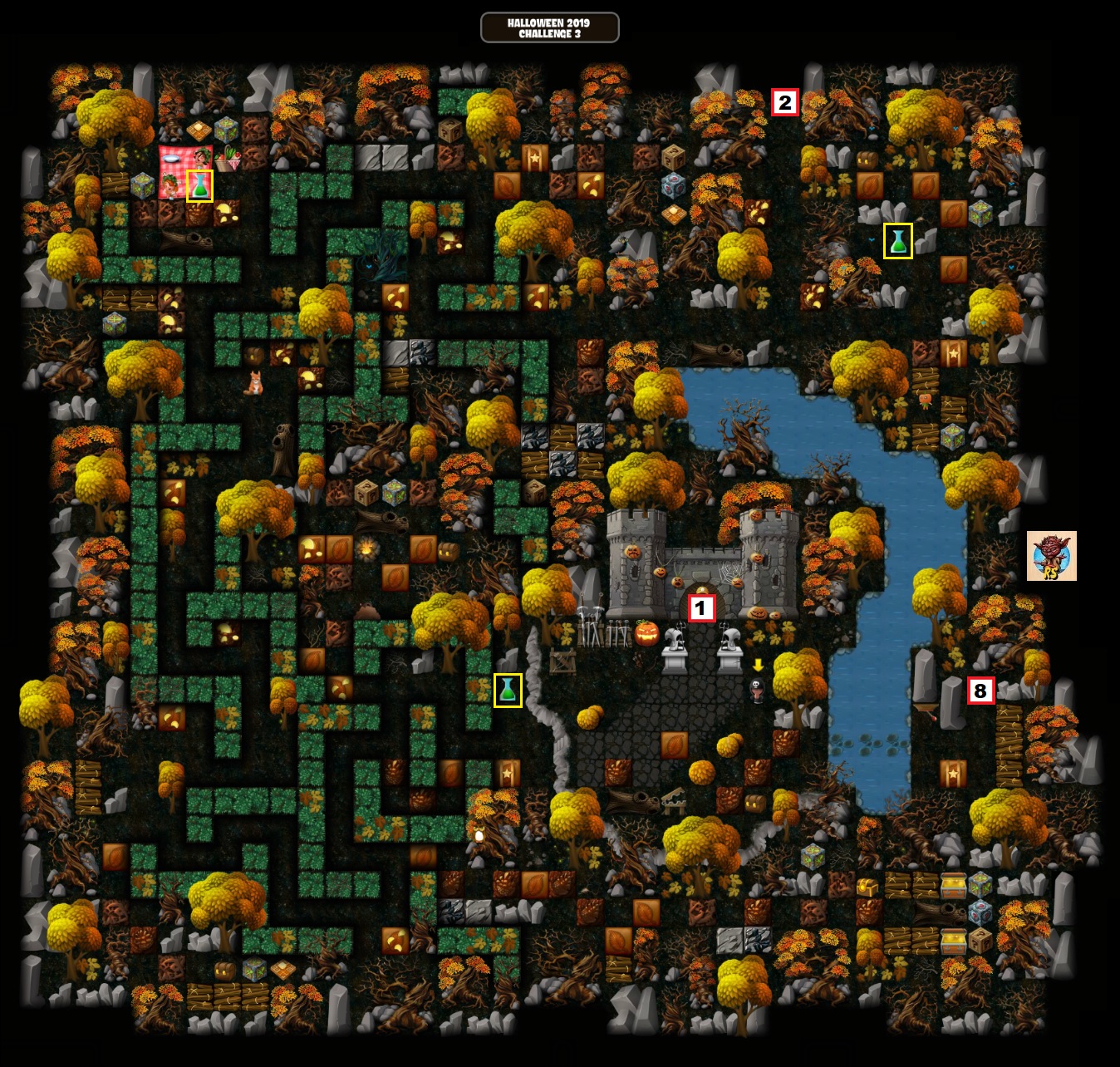 Halloween 2019 Challenge 3 Map 1