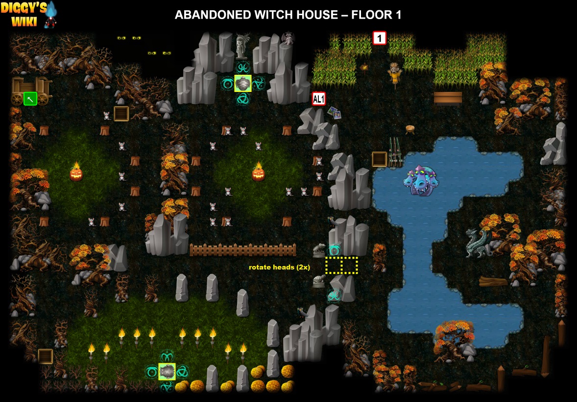 Abandoned Witch House Map 0