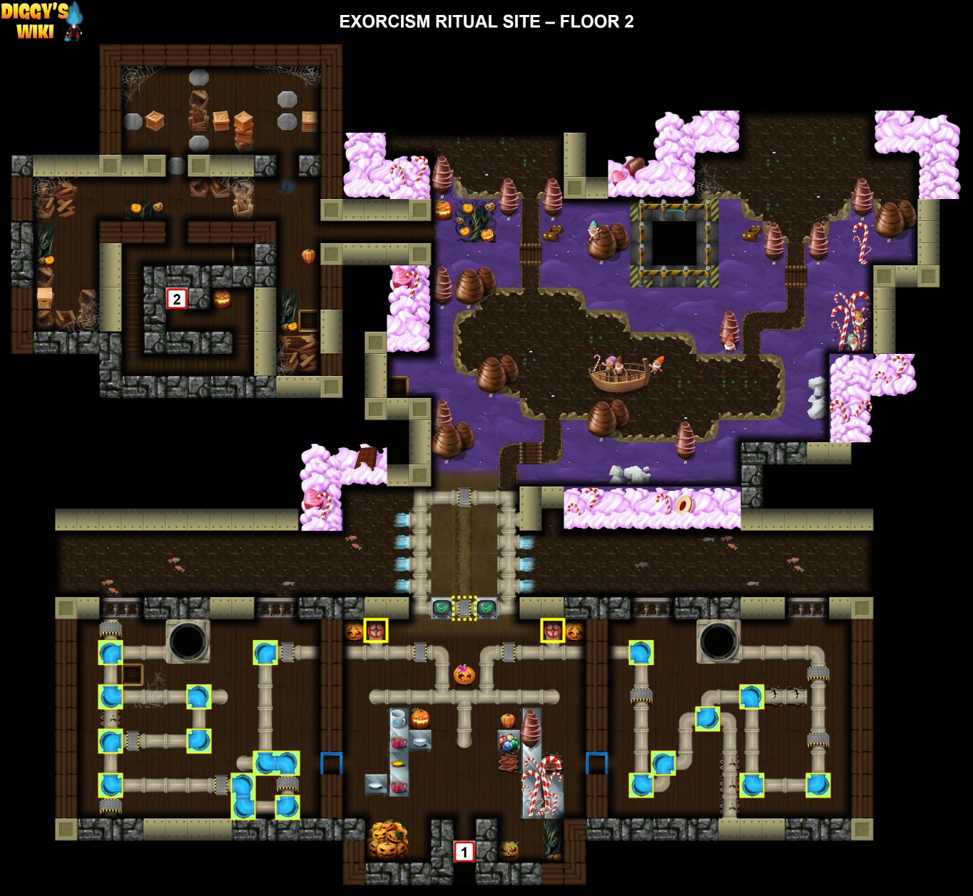 Exorcism Ritual Site Map 1