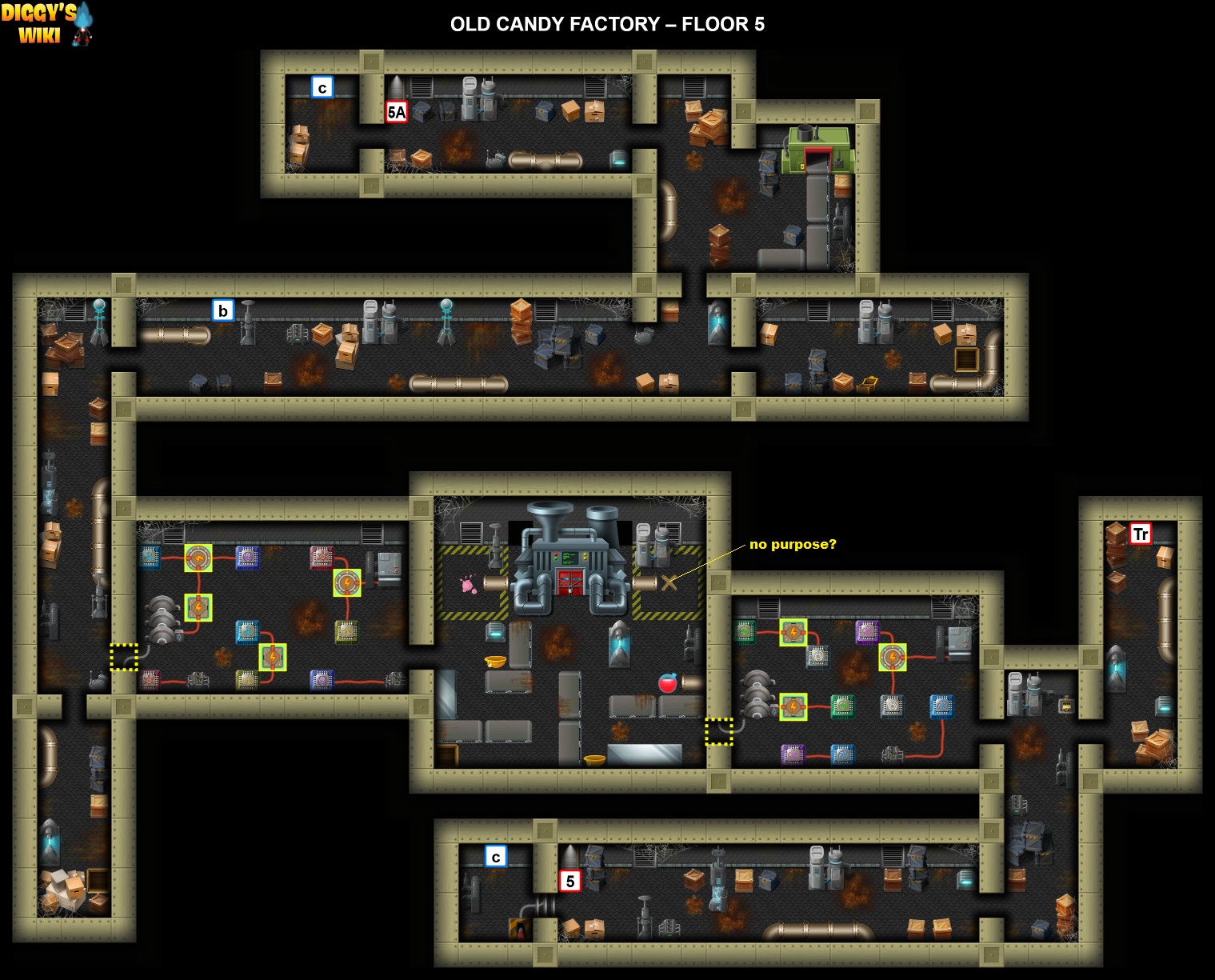 Old Candy Factory Map 4