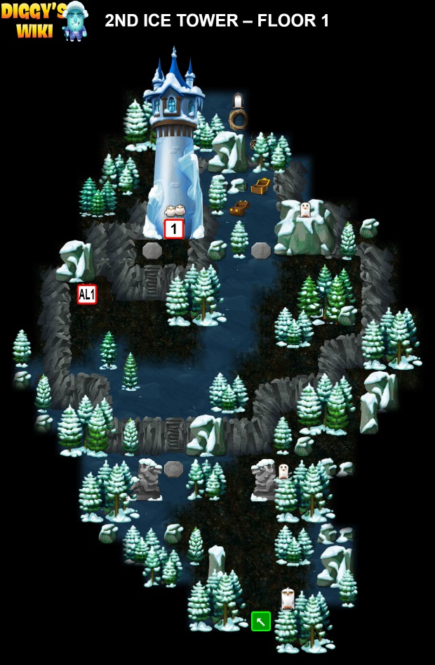 2nd Ice Tower Map 0