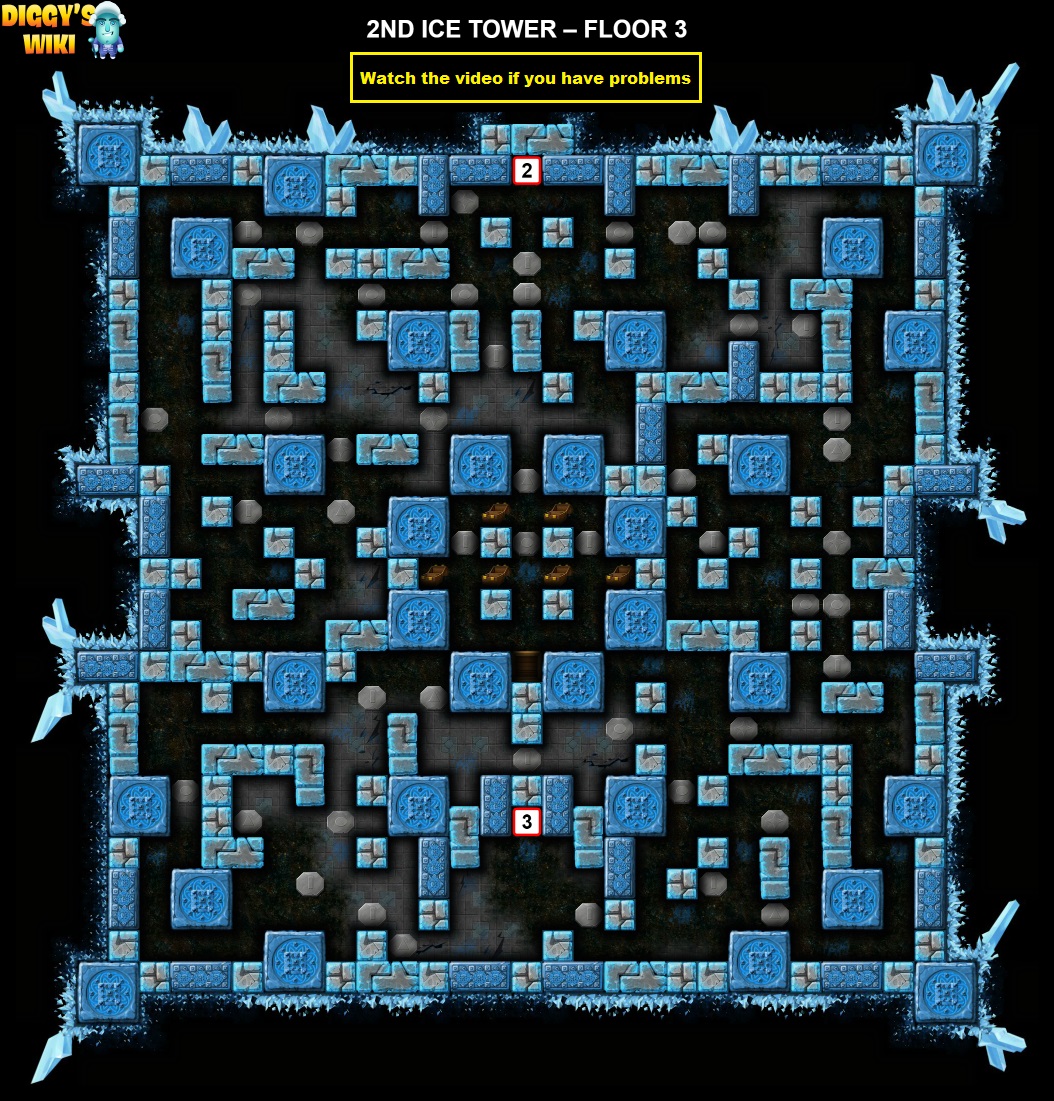2nd Ice Tower Map 2