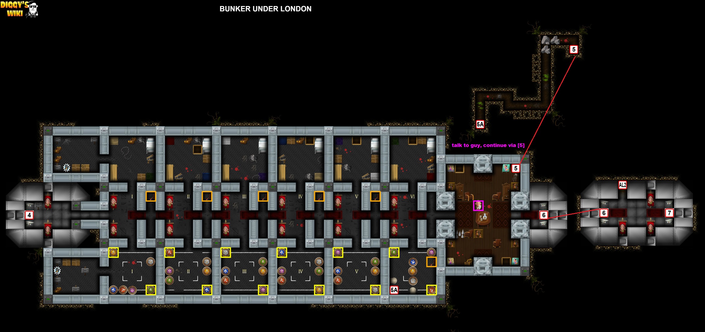 Bunker Under London Map 3