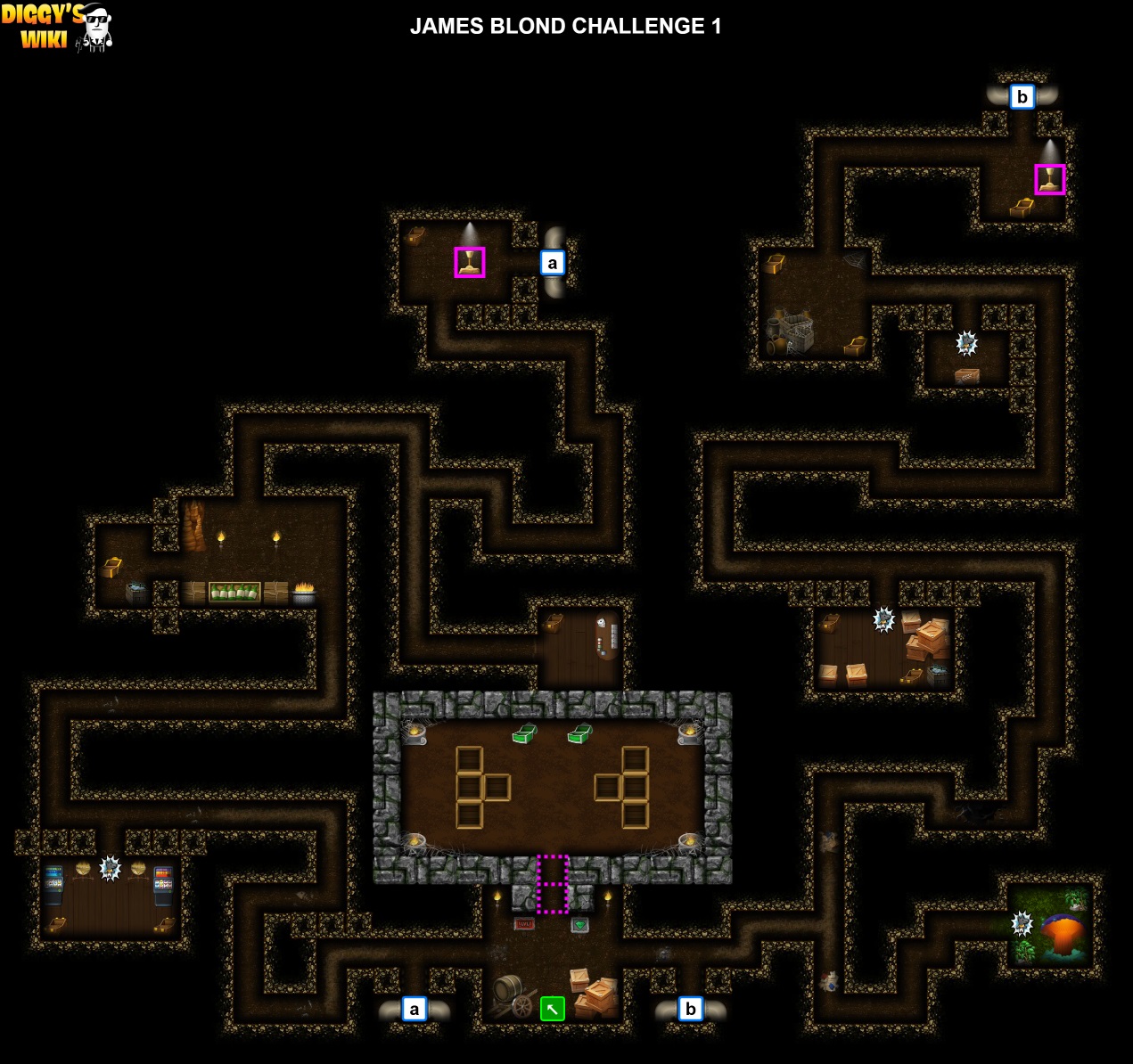 James Blond Challenge 1 Map 0