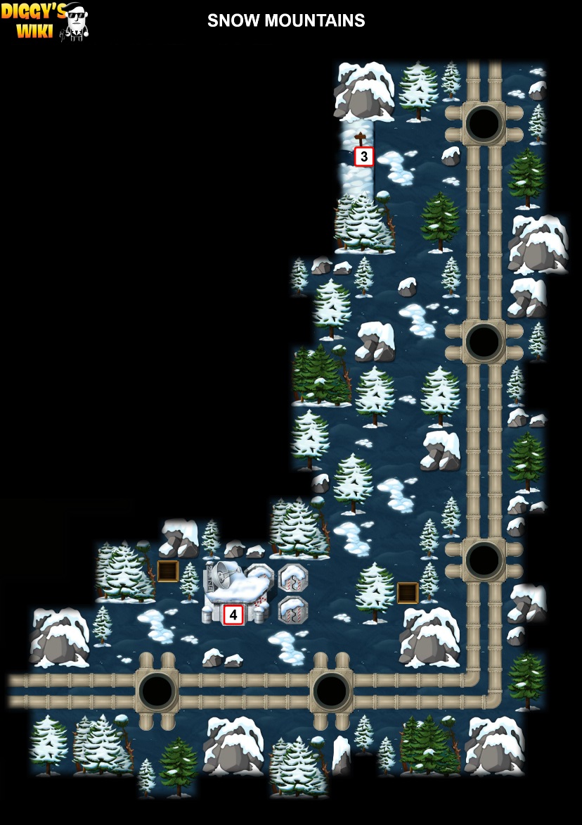 Snow Mountains Map 2