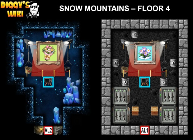 Snow Mountains Map 4