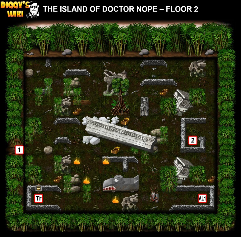 The Island Of Doctor Nope Map 1