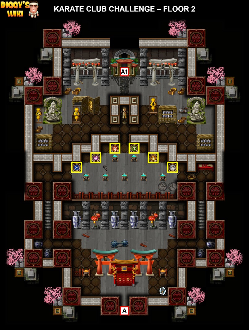 Karate Club Challenge Map 1