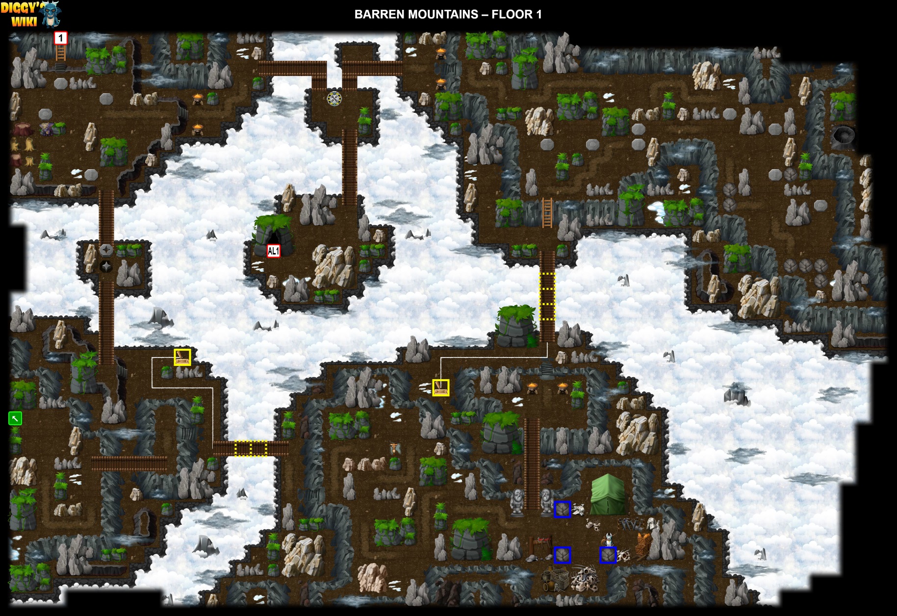 Barren Mountains Map 0