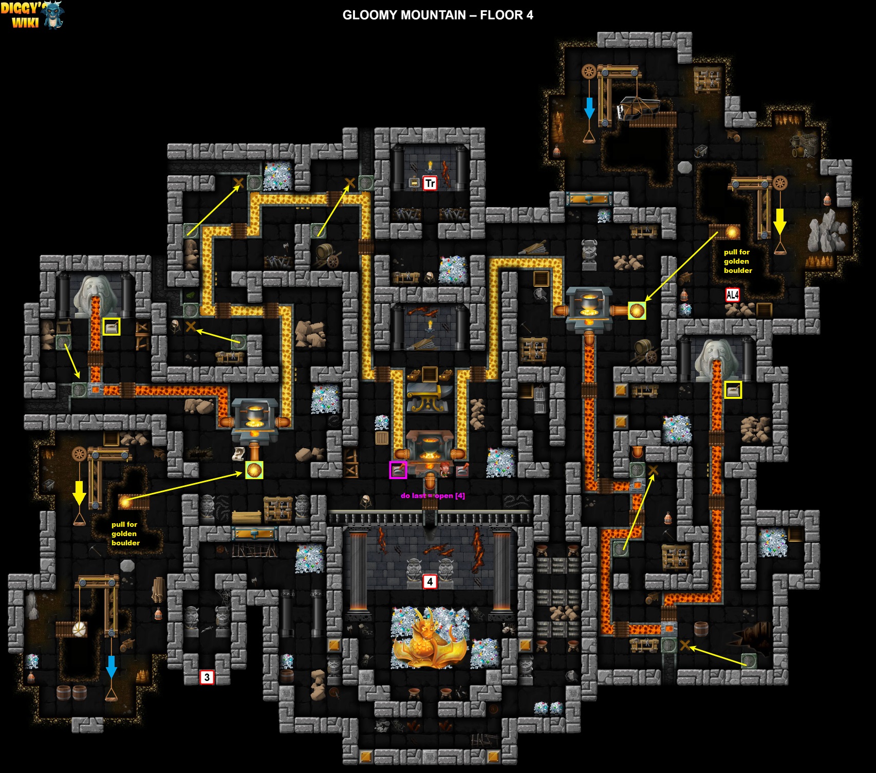 Gloomy Mountain Map 3