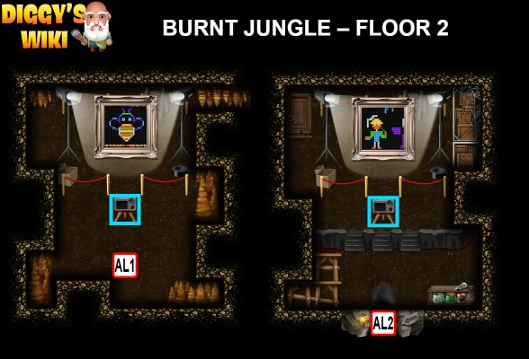 Burnt Jungle Map 1