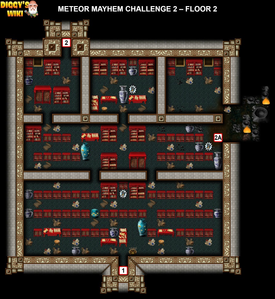 Meteor Mayhem Challenge 2 Map 1