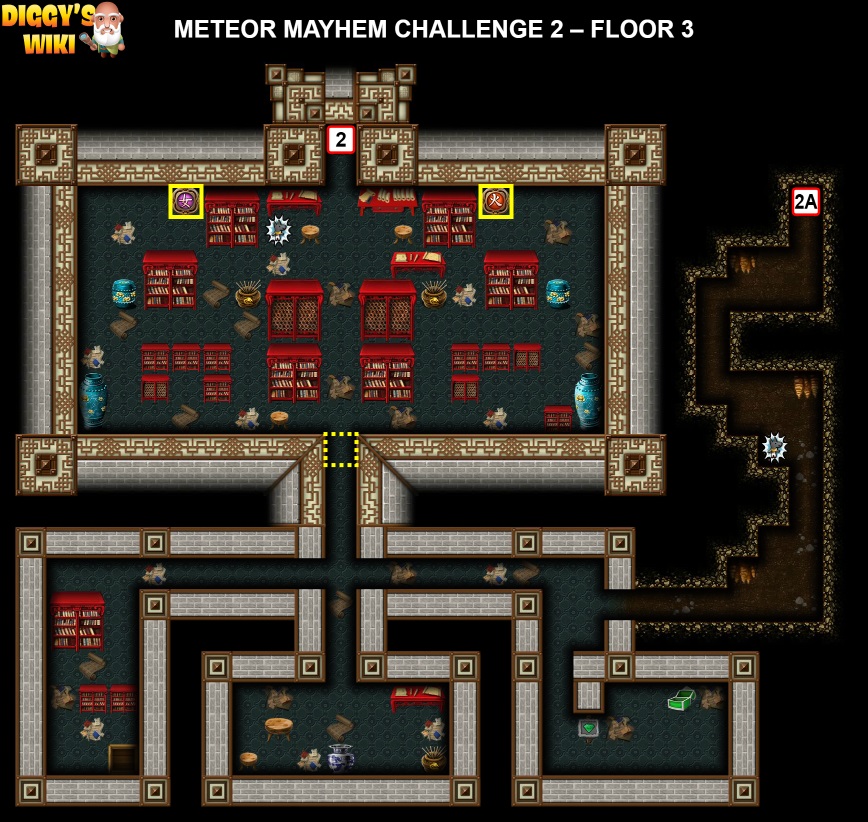 Meteor Mayhem Challenge 2 Map 2