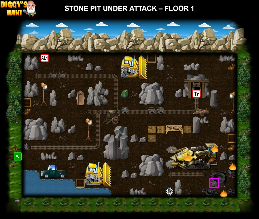 Stone Pit Under Attack Map 0