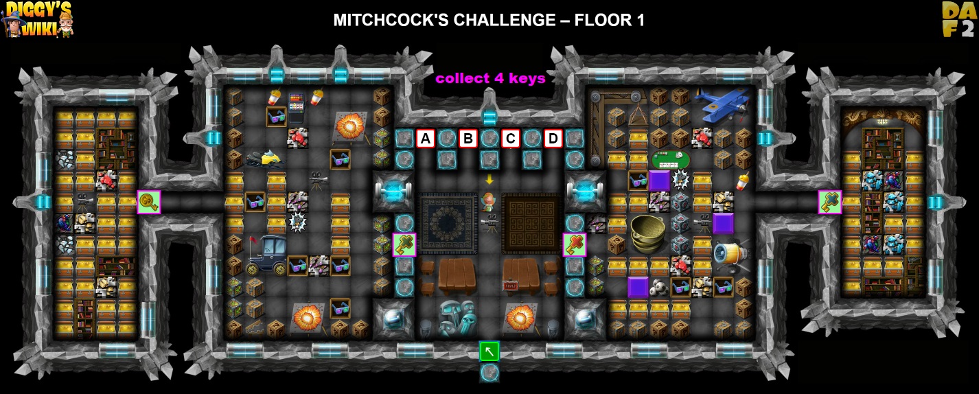Mitchcock's Challenge Map 0