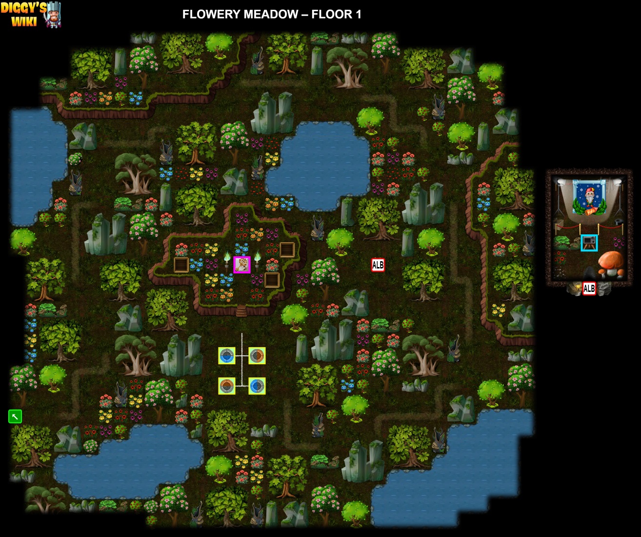 Flowery Meadow Map 0