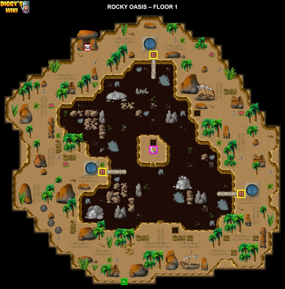Rocky Oasis Map 0