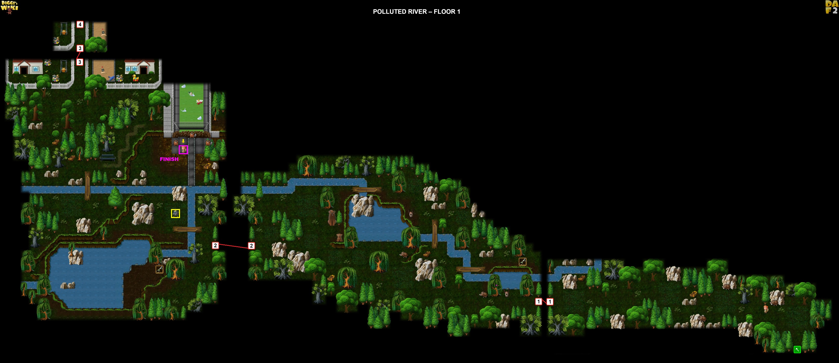 Polluted River Map 0