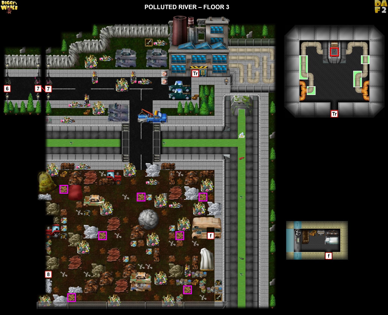 Polluted River Map 2