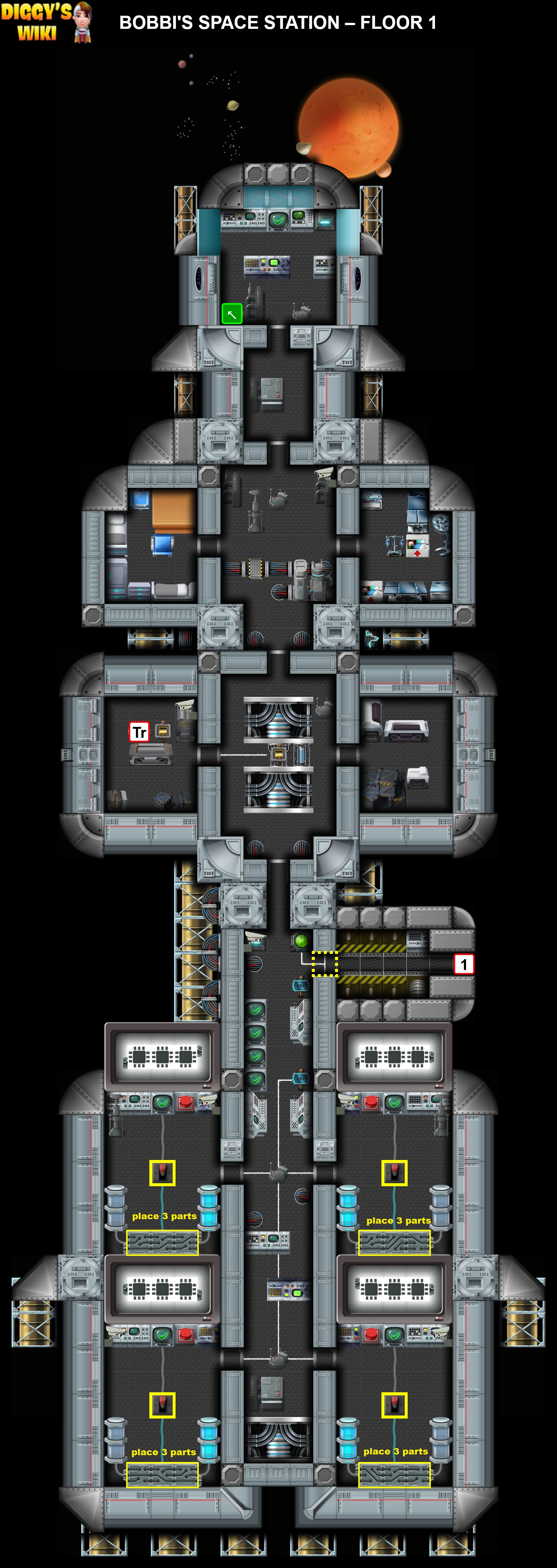 Bobbi's Space Station Map 0