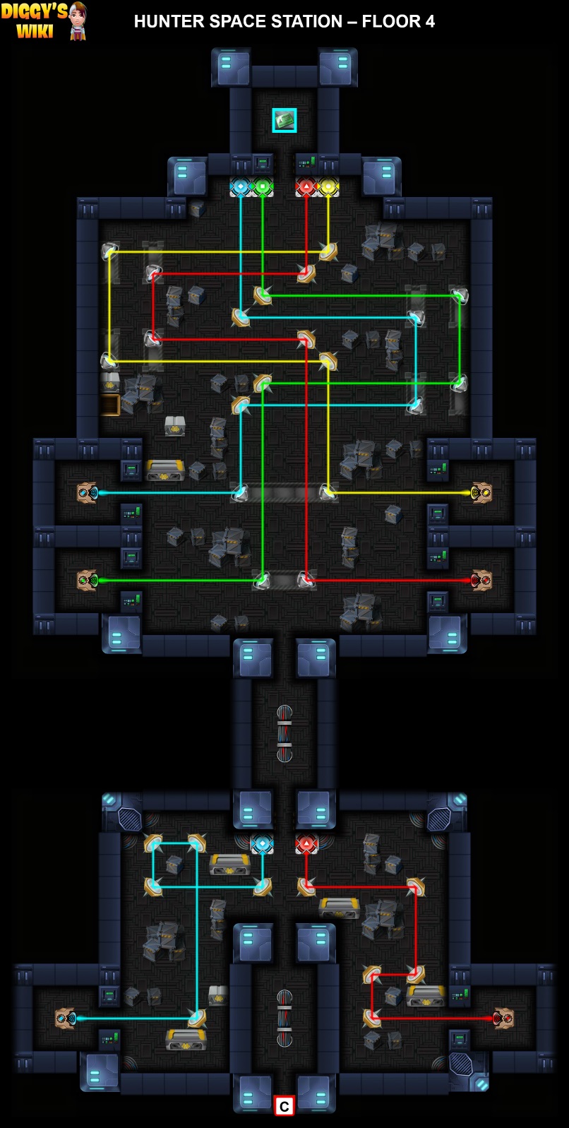 Hunter Space Station Map 3
