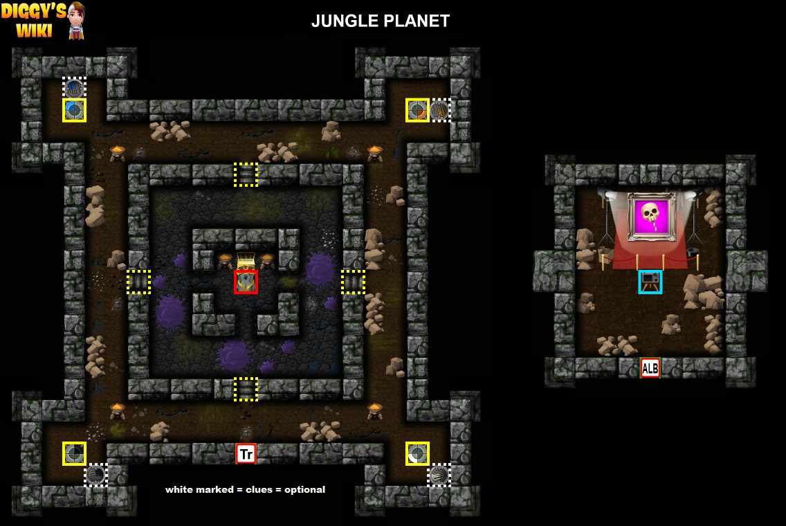 Jungle Planet Map 2