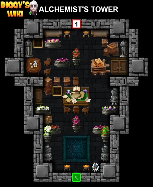 Alchemist's Tower Map 0