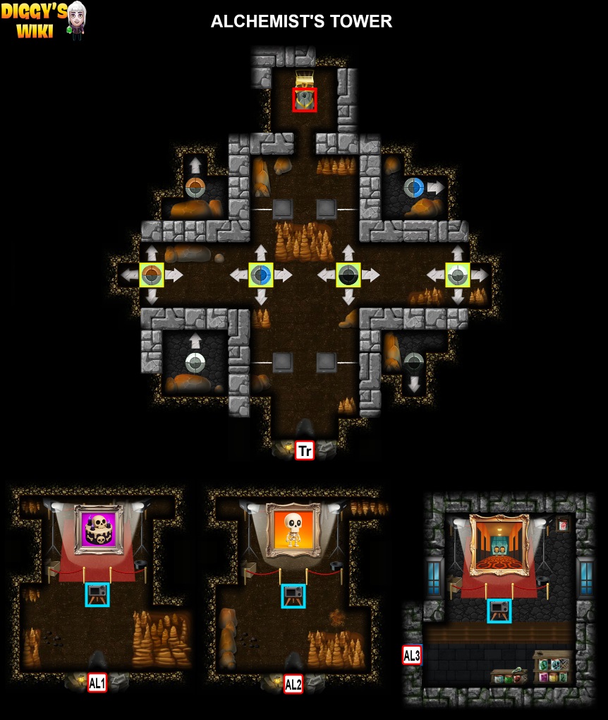 Alchemist's Tower Map 7