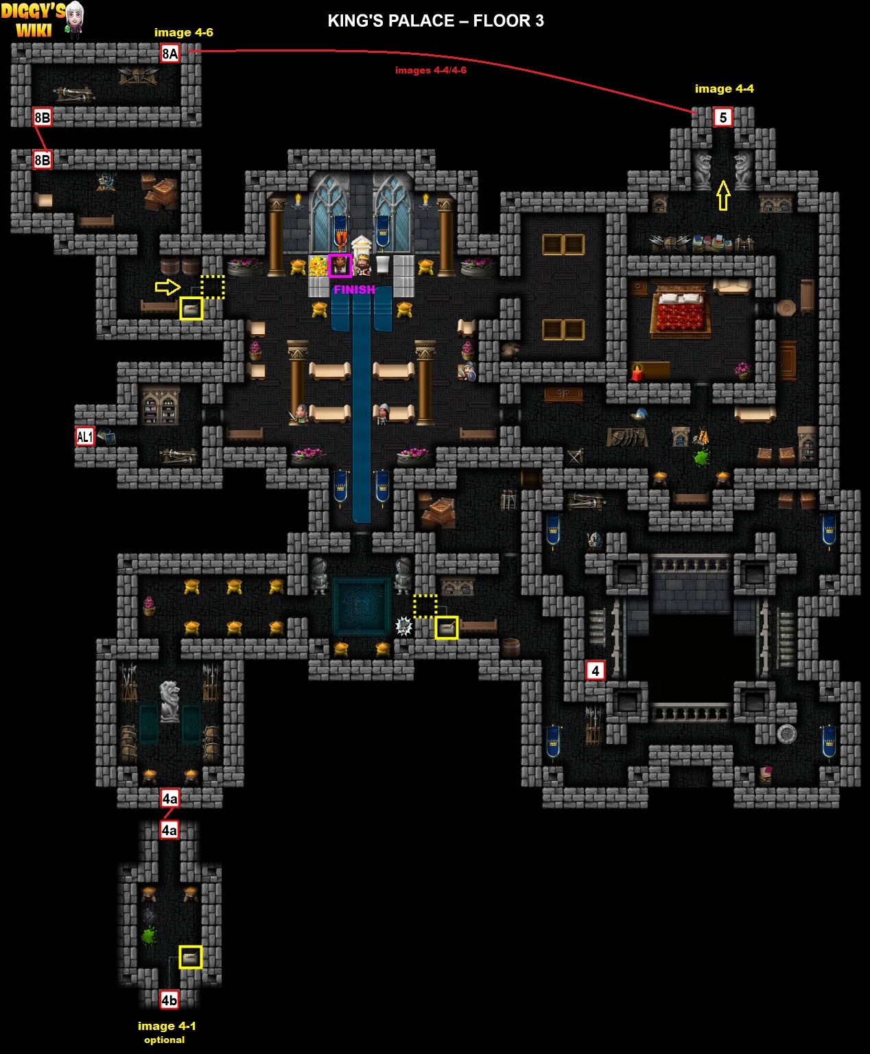 King's Palace Map 2
