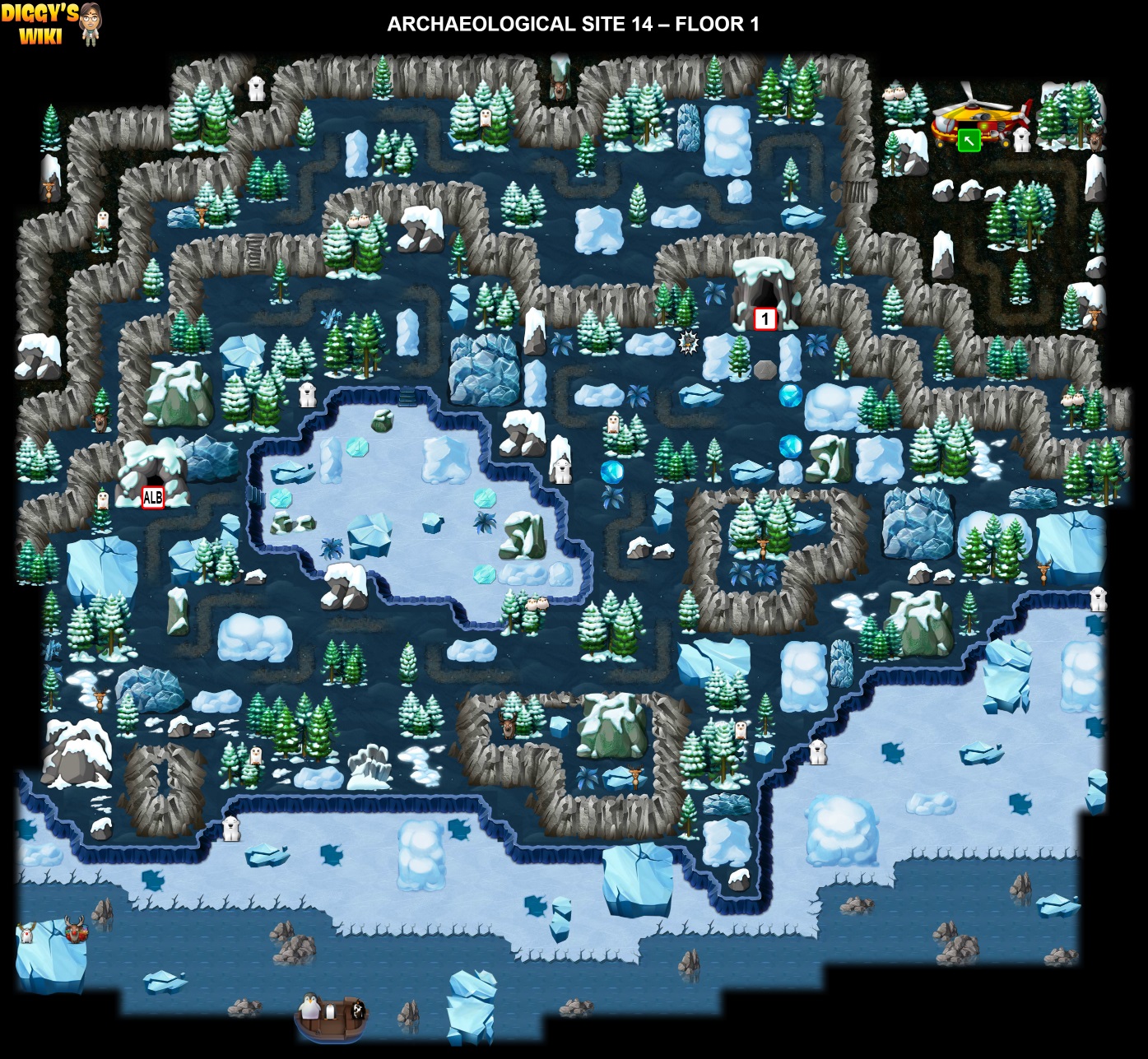 Archaeological Site 14 Map 0